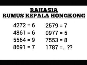 Cara Mudah Memahami Rumus Togel Hongkong Akurat